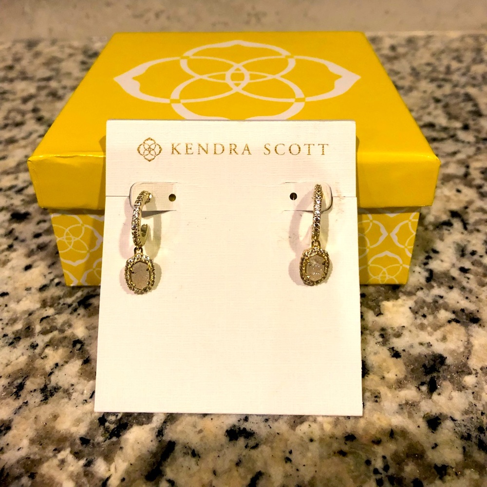 Kendra Scott Gold Claudia Earrings